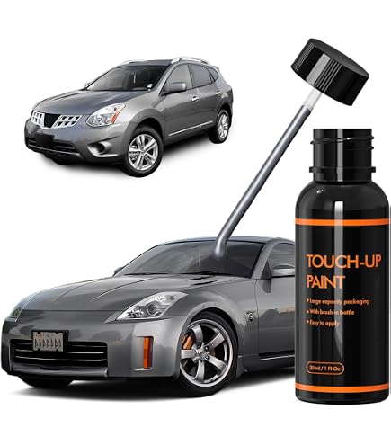 Touch Up Paint for Nissan Color Code K51, Platinum Graphite, 1 Oz. Free