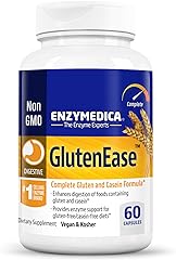 Enzymedica - GlutenEase, Complete Gluten & Casein Formula with Digestive Enzymes, 60 Capsules