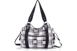 Angel Barcelo Roomy Fashion Hobo Womens Handbags Ladies Purse Satchel Shoulder Bags Tote Washed Leather Bag