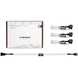 Noctua NA-SEC1 chromax.White, 3-Pin/4-Pin Extension Cables (30cm, White)