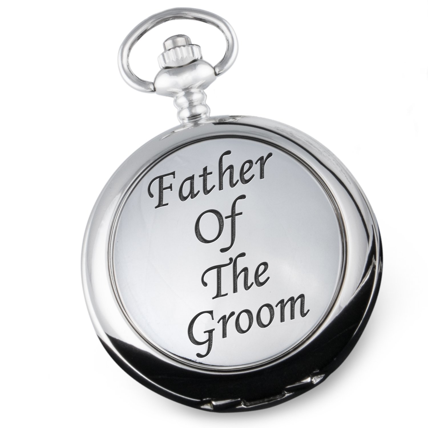 De Walden Father of the Groom Pocket Watch Gift Groom’s Dad Wedding Day Gifts