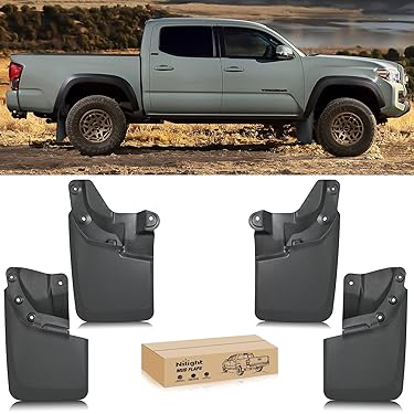 Pack Of 4 Car Tyres Styling Accessories, Splash Guard Panels, Car 5 thumbnail image