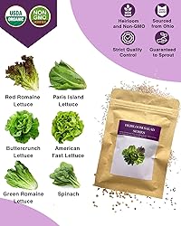 apoloseedic Salad Greens Seed Pod Kit for