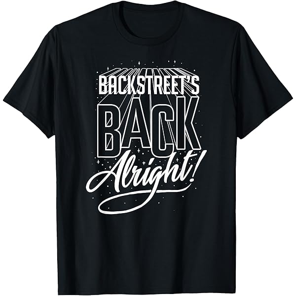 Amazon.com: Backstreet Boys – I Want It That Way T-Shirt