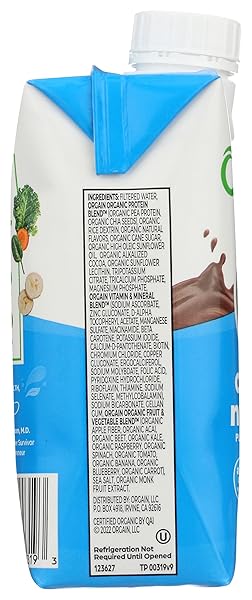 ORGAIN SHAKE SNGLE SMTH CHOC VEG 11OZ