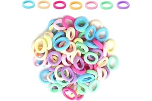 Baby Hair Ties,hair tie for kids,100pcs Toddler Hair Elastics Kids,Mini Hair Bands,Seamless Elastic Hair Bands,for Girls and 