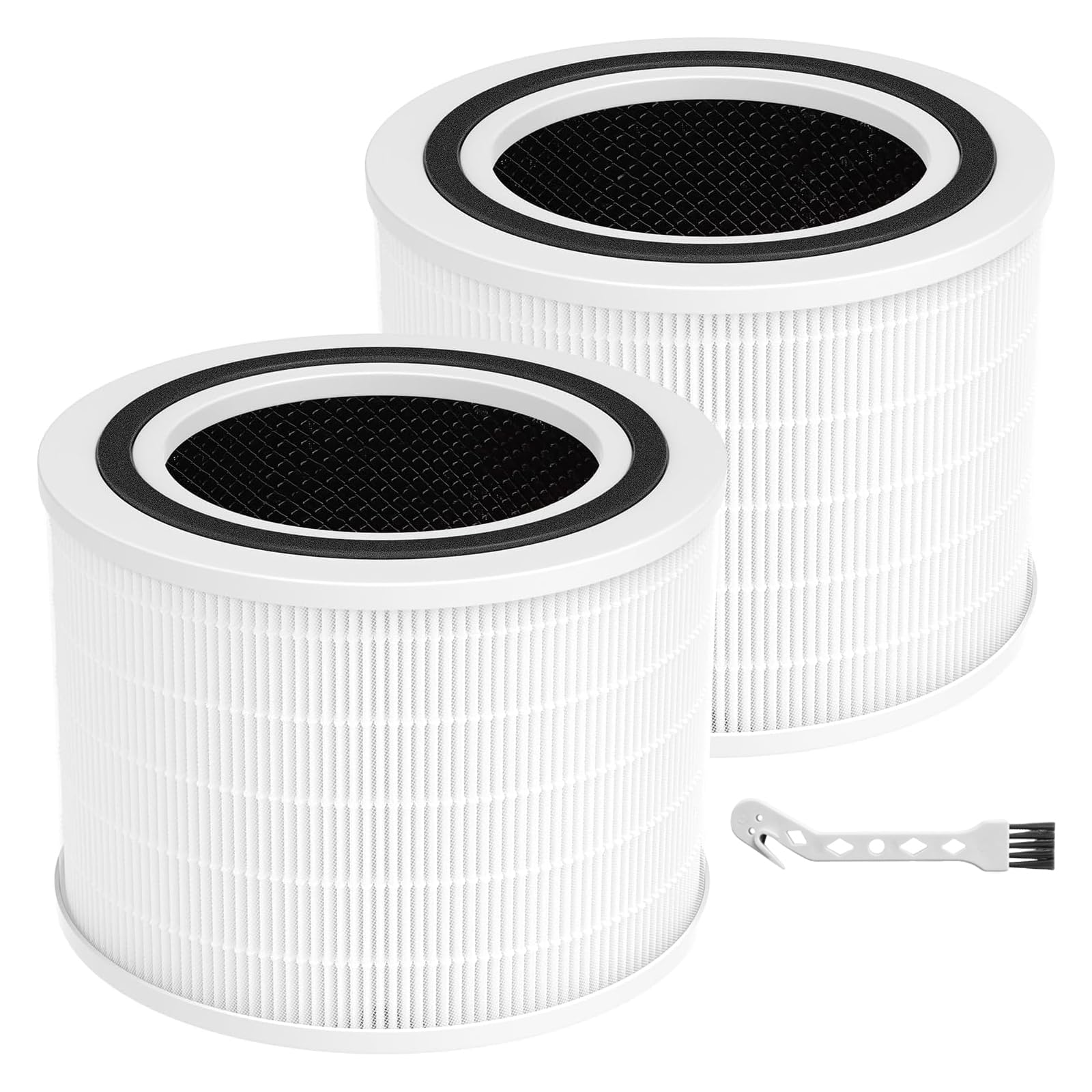 Core 200S-RF Replacement Filter Compatible with LEVOIT Core 200S Air Purifier 3-in-1 H13 True HEPA Filter & Activated Carbon Air Filter Core 200S-RF, 2 Pack