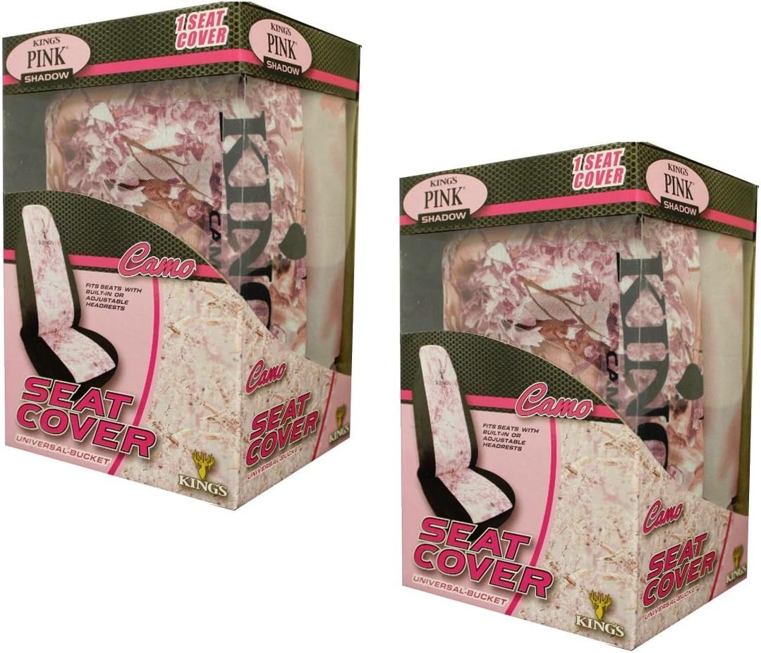 Best pink camo seat covers for cars seats
