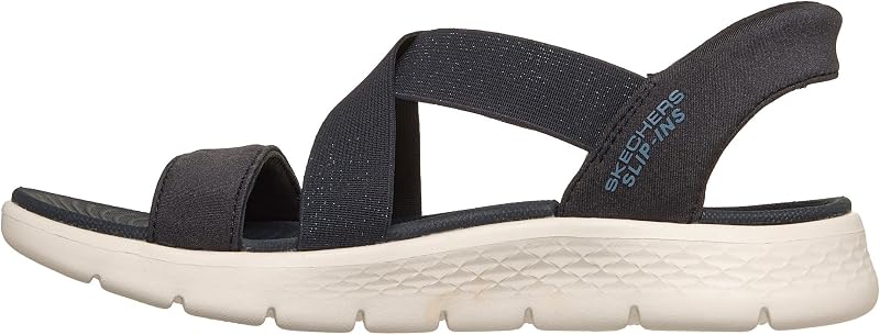Femme Go Walk Flex Sandal Glimmer Up Slip-in ENTRAINEUSE, Navy, 38 EU