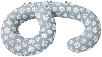 Amazon Com Born Free Comfortfit Body Pillow Slip Cover Damask Baby