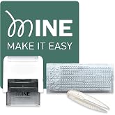 COLOP Mine Stamp, Personalized Clothing Name Stamp, Self-Inking | Personalized clothing name stamp for kids, self-inking fabric name stamp, durable ink, ideal for daycare and clothing