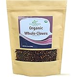 Organic Premium Grade Hand Picked Whole Cloves 3.5oz Finest Quality. Harvested from a USDA Certified Organic Farm in Sri Lank