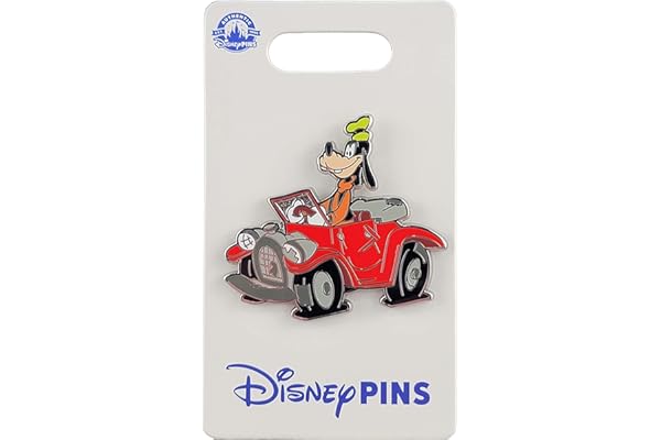 Disney Pin - Goofy - Driving Red Car
