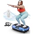 FLYBIRD Vibration Plate Exercise Machine, 120 Adjustable Speed High Intensity Vibration for Muscle Toning Weight Loss Lymphatic Drainage, Full Body Workout Vibration Plate Ideal for Fitness & Recovery