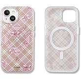 Sonix Protective Phone Case for iPhone 15, 14, 13 | Compatible with Magsafe | 10ft Drop Tested | Clueless Pink