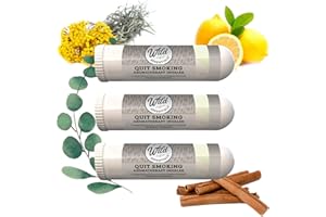 Wild Essentials Quit Smoking Aromatherapy Inhaler, 100% Natural Essential Oil Stop Smoking Stick, USA Made, 3-Pack