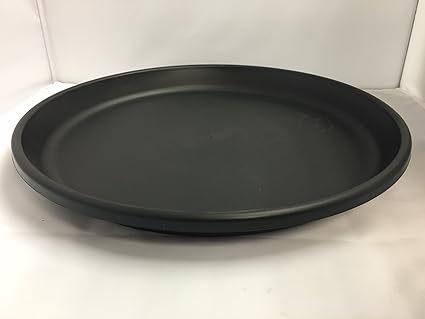 Forestfoxtm Deep Plant Saucer Black 30cm Garden Windowsill