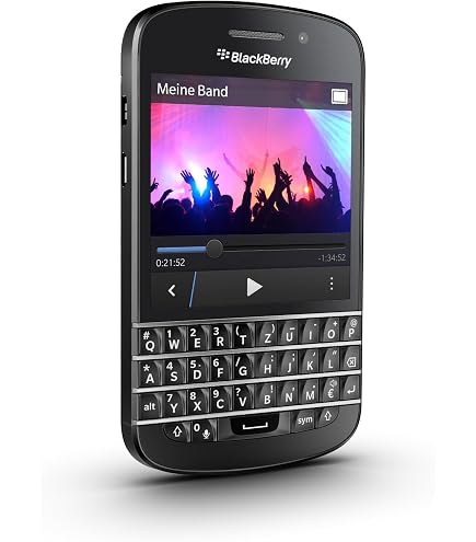BlackBerry Q10 16GB Black QWERTY Keyboard Touch Factory Unlocked