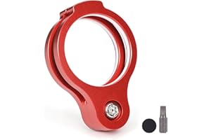 Atesilor Anti-Theft Tailgate Lock Fits Toyota Tacoma 2005-2015, Security Lock for Tacoma Accessories, Aluminium Alloy (Red)