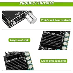 EPLZON 100W+100W Bluetooth Amplifier Board DC 5-24V