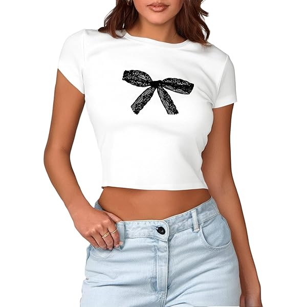 ★AWESOMEUS★ PUPPY AND CLOUD Crop Short Sleeve T-Shirt 5COL HHOD Fall Pumpkin Shirts Women Cute Pumpkin Graphic Tees