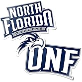 Desert Cactus University of North Florida UNF Ospreys Sticker Vinyl Decal Laptop Water Bottle Car Scrapbook (4 Inch Set V1)