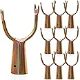 10 Pcs Metal Tree Support, Tree Straightening Device, Branch Crutch - Prevent Branches from Breaking for Vineyards Ornamental Gardens Orchards, Fits 0.75 inch Pole, Pipe, Bamboo, Wood Stakes