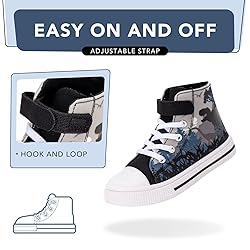 FUNCOO PLUS Kids Toddler Sneakers Boys High Top