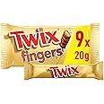 Twix Chocolate Biscuit Fingers Multipack 9 x 23g
