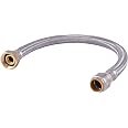 Flexible Braidé Acier Inox SharkBite Max 3/4" X 3/4" FIP X 18" – Neuf Pour Chauffe-eau