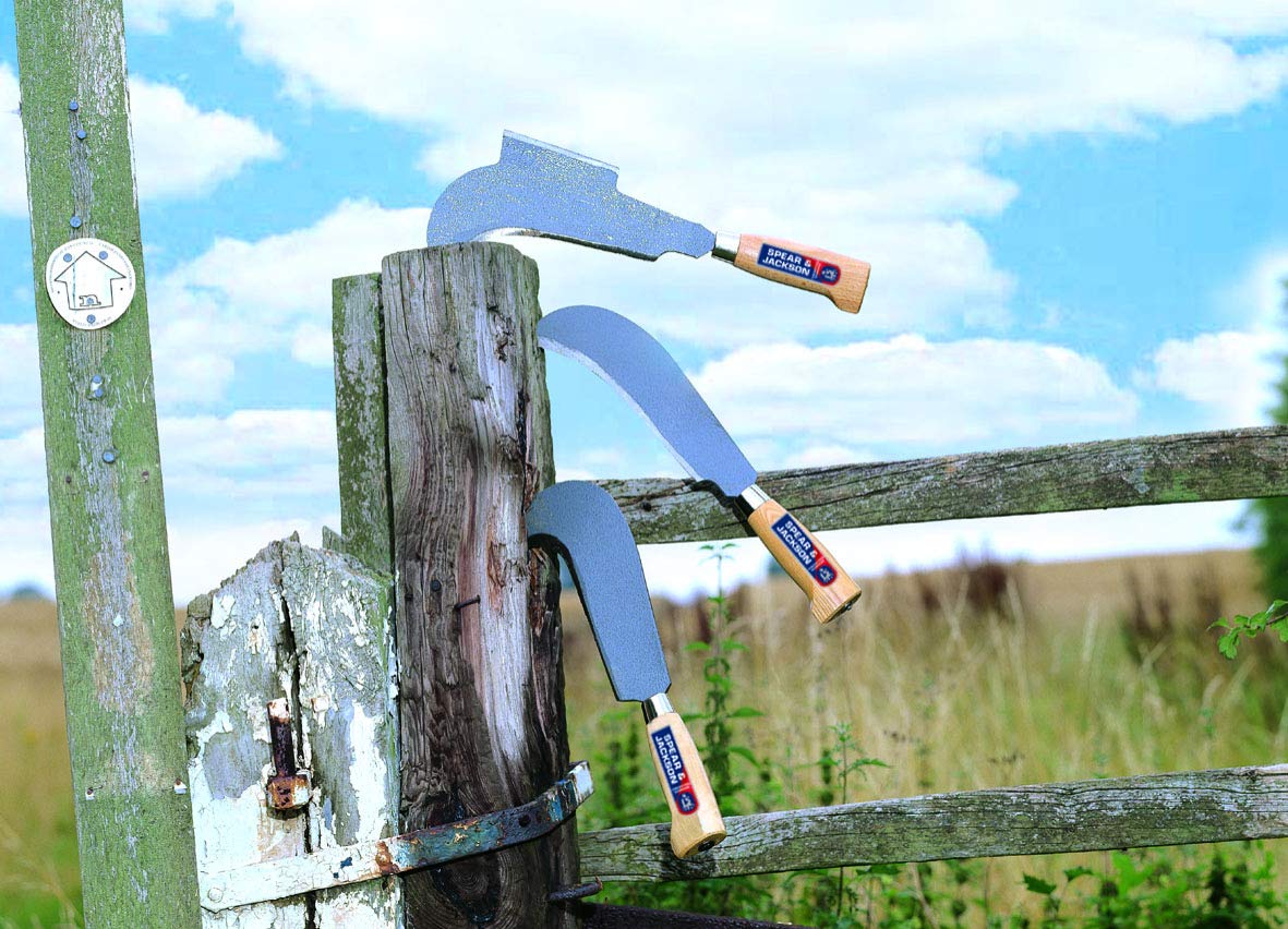 Hatchet Spear & Jackson Single Edge Newton Bill Hook Billhook Wood