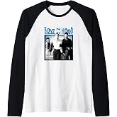 Boyz n the Hood Group with Blue Logo Raglan Baseball Tee
