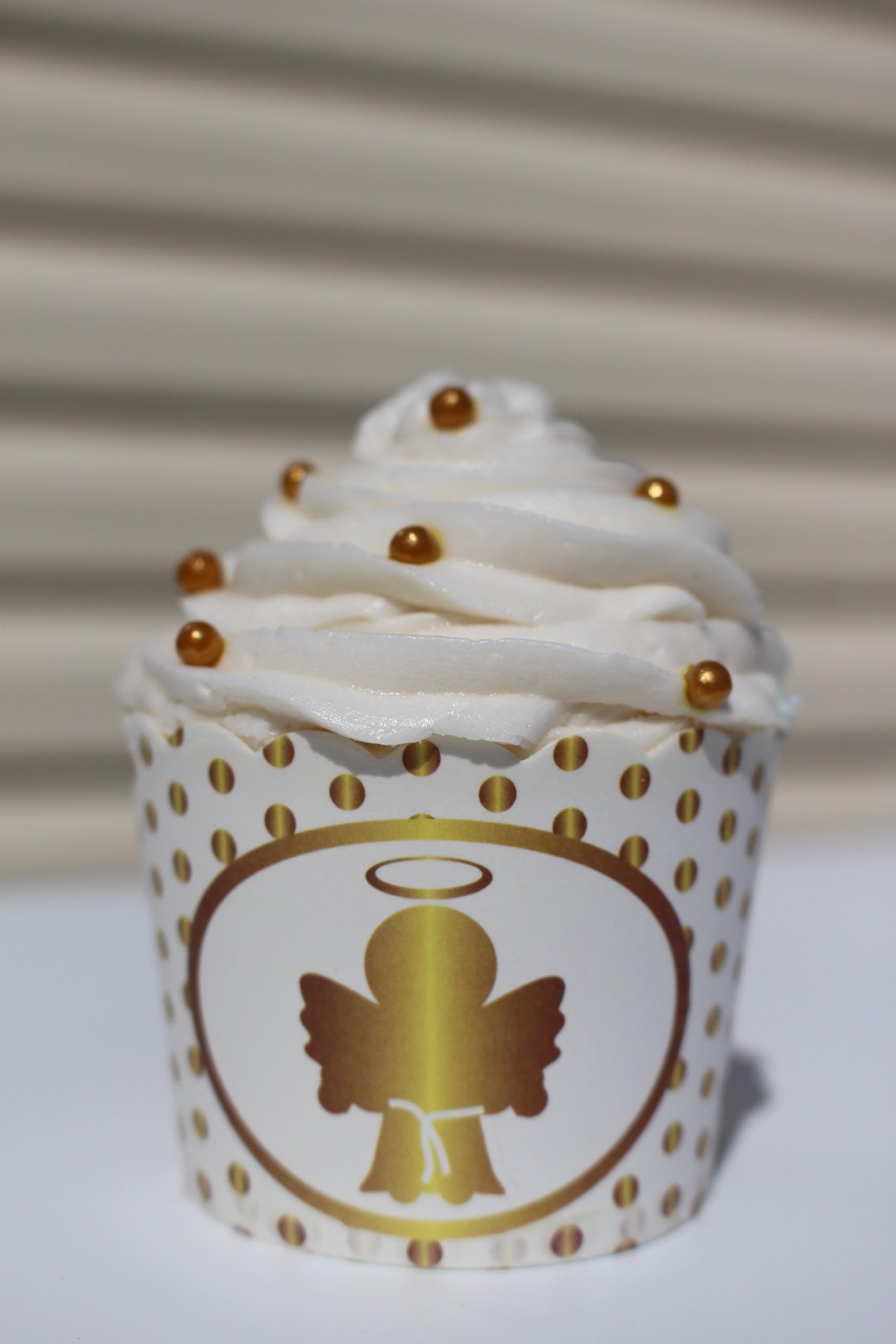 Angel - Cupcake Wrappers/Disposable Baking Cups 25 pack.