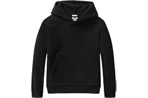 BYLESIN Boys' Fleece Hoodie Warm Long Sleeve Hooded Pullover Sweatshirt