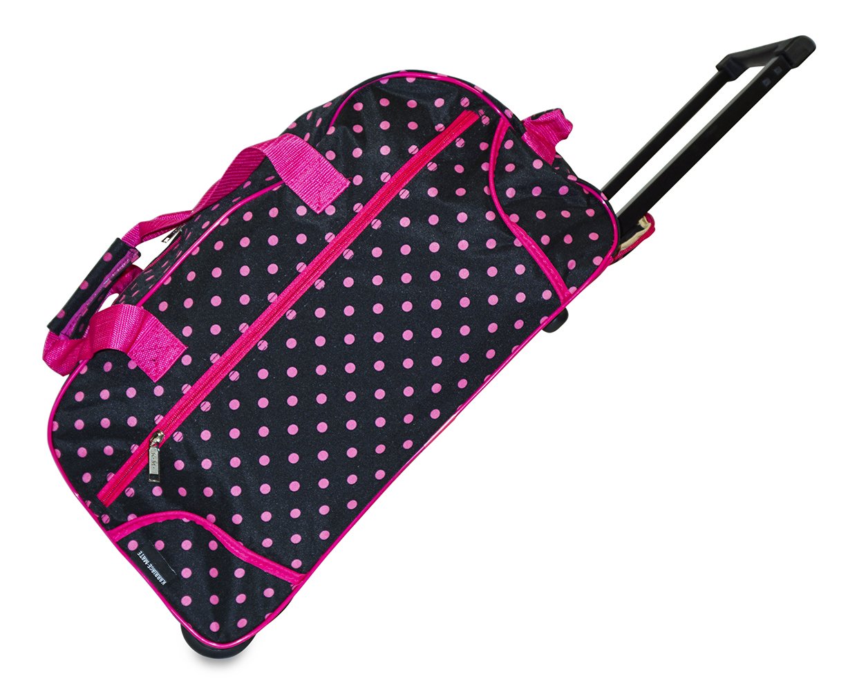 Buy J Garden Rolling Duffle Bag (Pink 