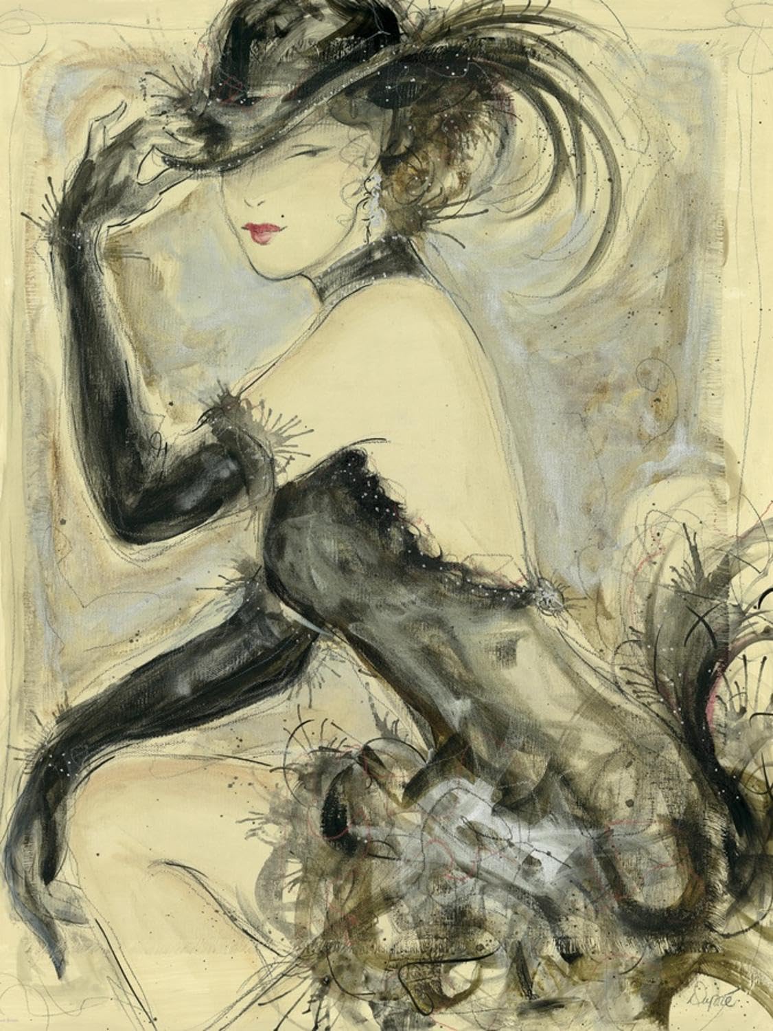View 1 of ** UNKNOWN SIZE**ART.COM Wall Art Print My Fair Lady I by Karen Dupré, 18" x 24"