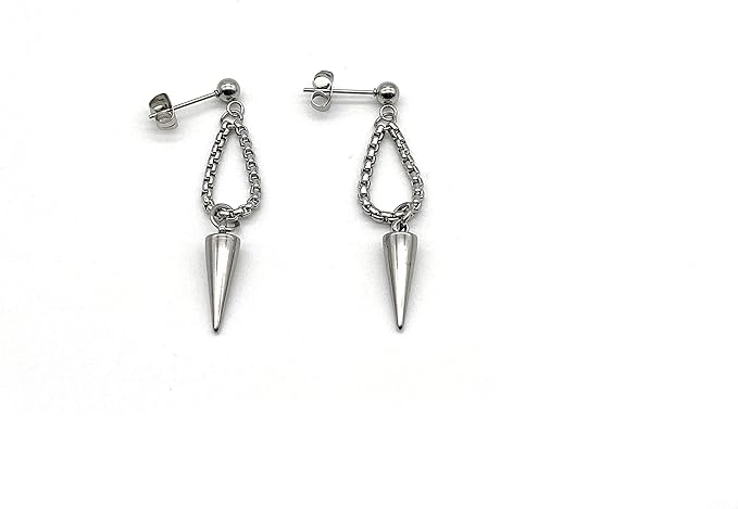 Amazon Liberty M スパイク ピアス 芸能人着用モデル スタッズ メンズ レディース かっこいい お洒落アクセ 両耳用 ２つ入り アイドル 芸能人グッズ 通販