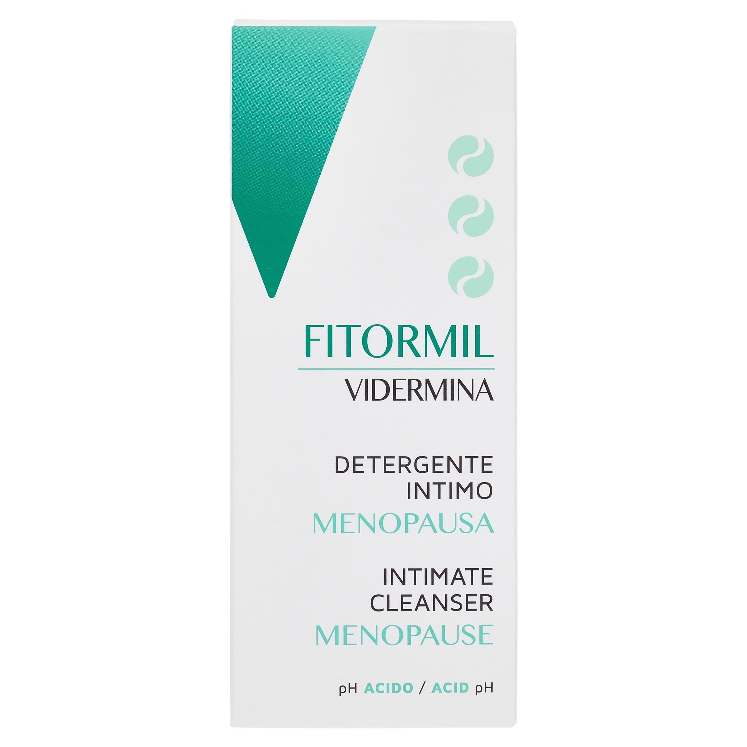 Vidermina Fitormil - Detergente Intimo Menopausa pH Acido, 200ml