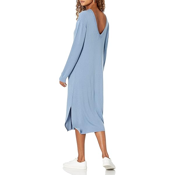 Steve Madden Apparel Tori Dress, Light Slate Blue, 2 at Amazon Women's  Clothing store
