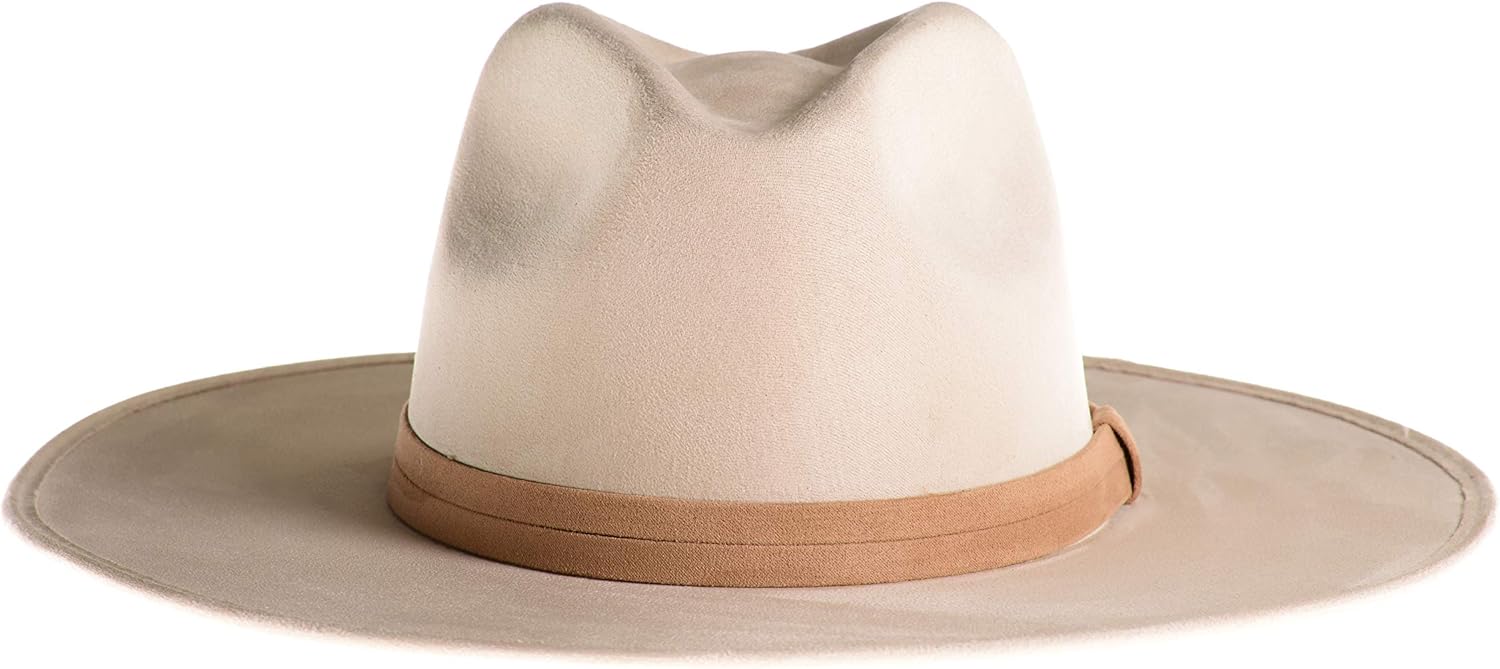 ivory fedora hat