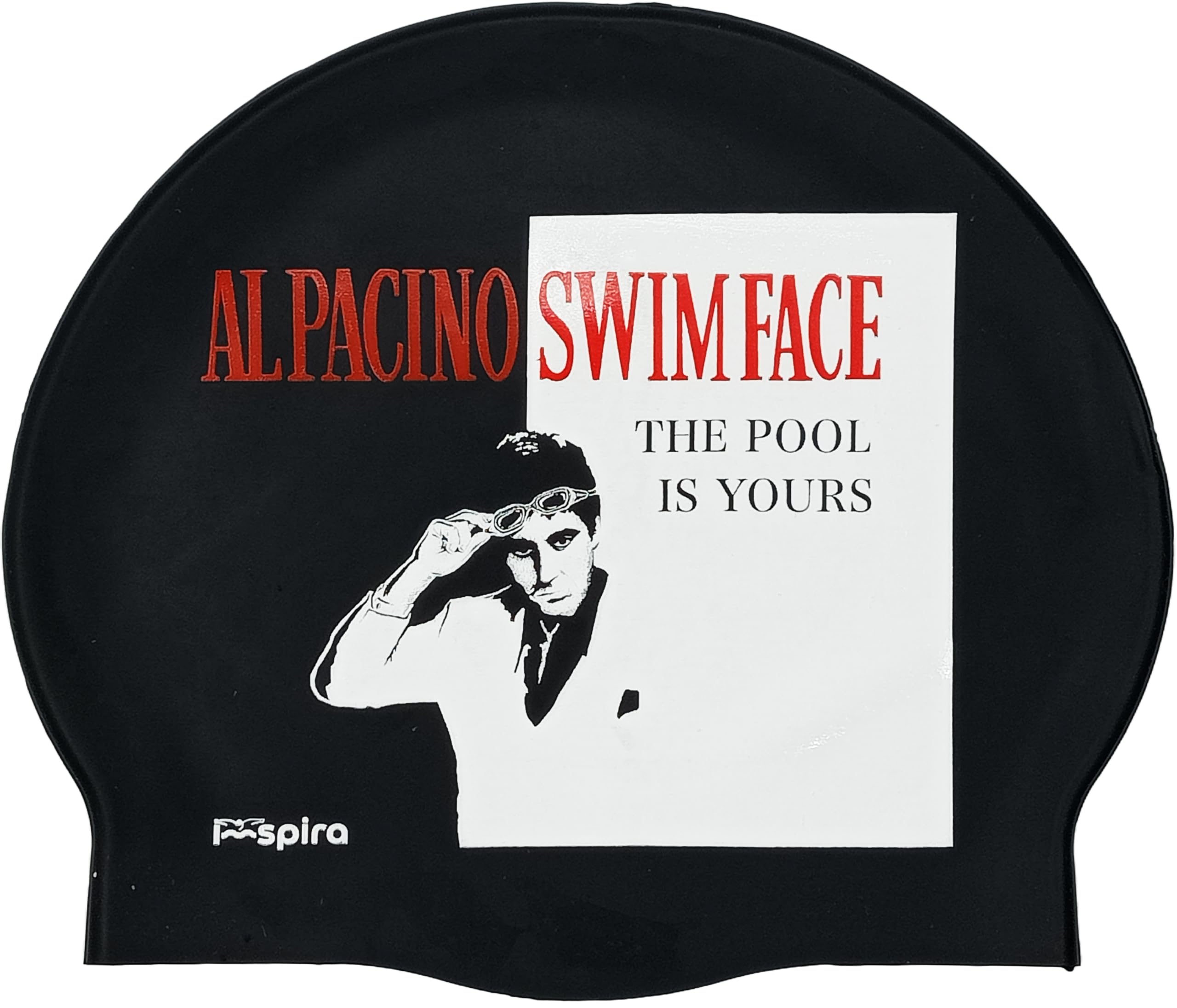 Swim Face Silicone Swimming Cap | Swim Cap | Pool Cap | Great comfort and fit | Art and Swimming