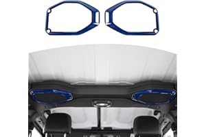 RT-TCZ for Wrangler JL Top Roof Speaker Cover Trim Blue for Jeep Wrangler JL JLU Gladiator JT 2018-2023 Blue Interior Accessories 2pcs