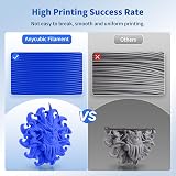 ANYCUBIC PLA Filament 1.75mm 1KG Blue Clog-Free Dimensional Accuracy ±0.02mm view 5