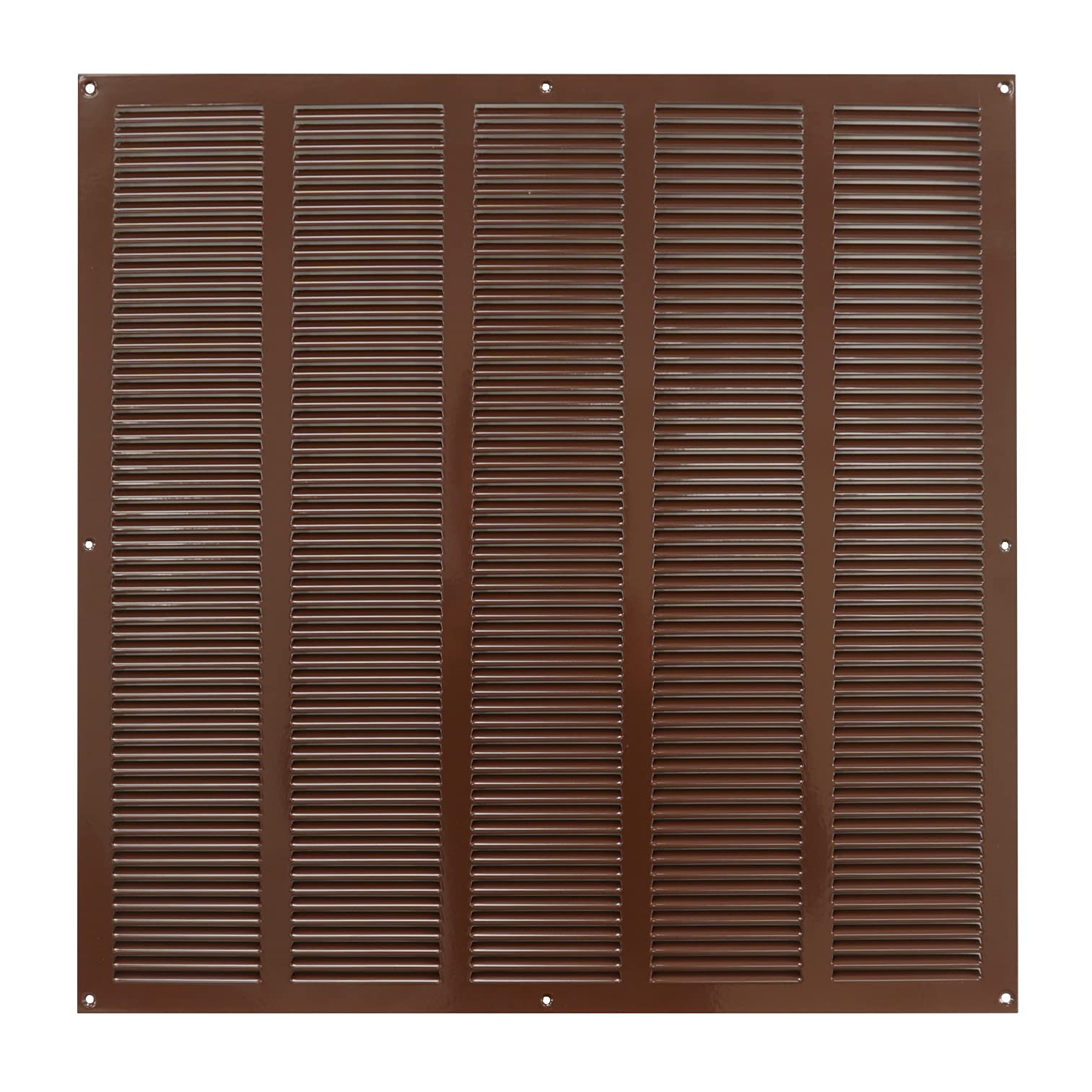 500mm x 500mm Brown Metal Air Vent Grille