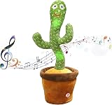 seOSTO Dancing Cactus Toy Repeat What You Say Talking Cactus Toy