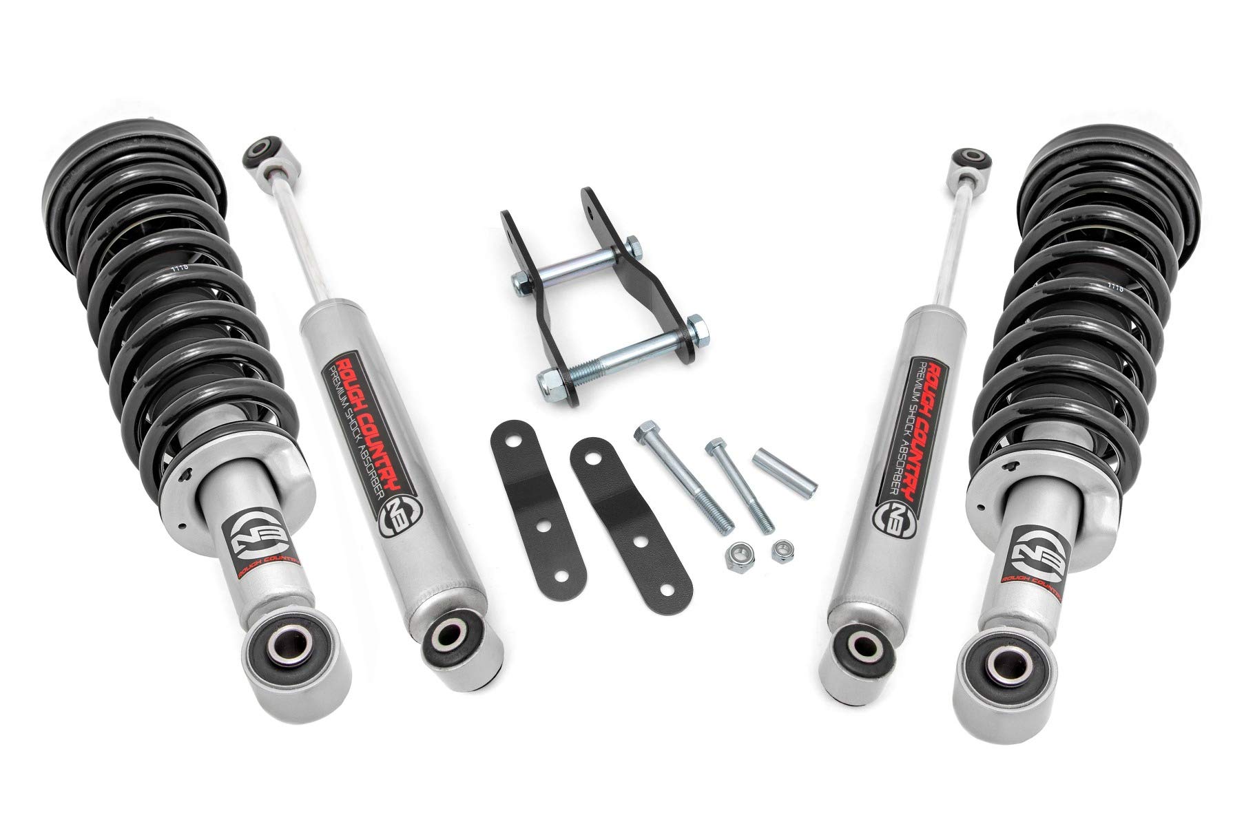 Photo 1 of ***NO SHOCKS ONLY STRUTS*** Rough Country 2.5" Suspension Lift Kit with N3 Struts for Toyota Tacoma (1996-2004)