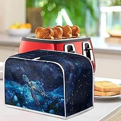 Talayituse Galaxy Turtle Flower Print 4 Slice