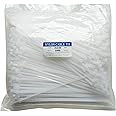 1000 pcs 6 inch Cable Zip Ties Heavy Duty, Premium Plastic Wire Ties with 18 LBS Tensile Strength, UV Resistant Cable Ties, Self-Locking White Nylon Tie Straps