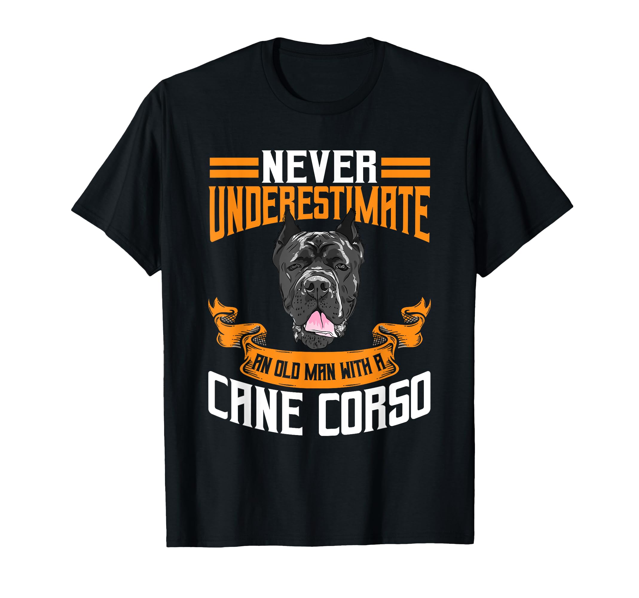 Cane Corso Motif For Men Italian Mastiff T-Shirt