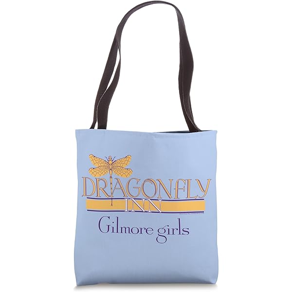 Gilmore Girls Dragonfly Inn Tote Bag - Official Licensed Merchandise 16x16 Inch